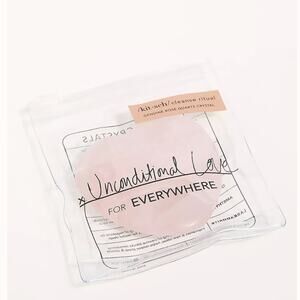 Free People Kitsch Rose Quartz Heart Crystal NWT